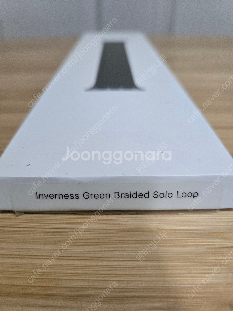 애플정품 브레이드 솔로루프 44,45,46mm 인버네스그린 7사이즈--2