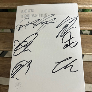 BTS 친필 싸인 씨디 + 포토필름 사인 CD 앨범 HER 비티에스 방탄