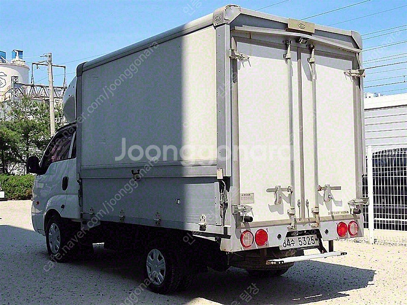 봉고3 윙바디 중고차 봉고3 1톤 킹캡 흰색 2017년...--3