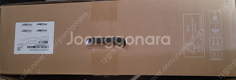 삼성전자 오디세이 G7 G70B S32BG700 풀박스--0