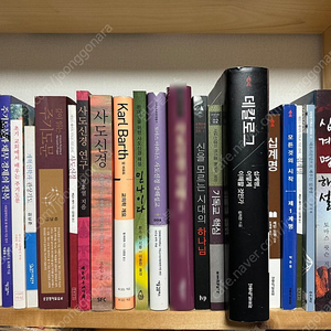 기도(주기도),사도신경,십계명 관련 신학책, 설교집들