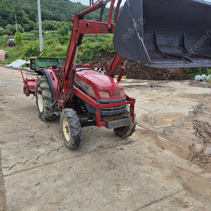 동양 T350 트랙터 로더 로타리 써레