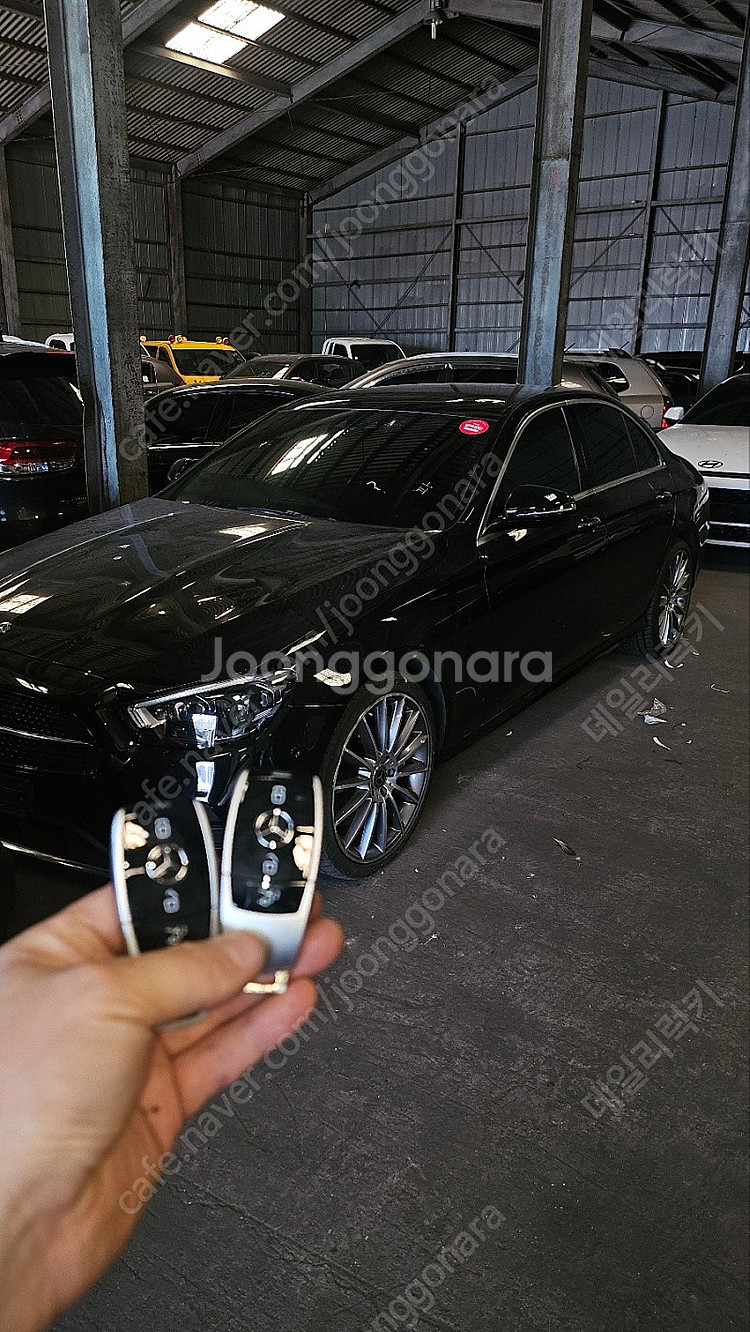 벤츠 E클래스 E350 2021년식 신형 스마트키 분실...--1