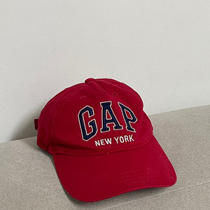 GAP 여성 레드 볼캡 (Free사이즈)