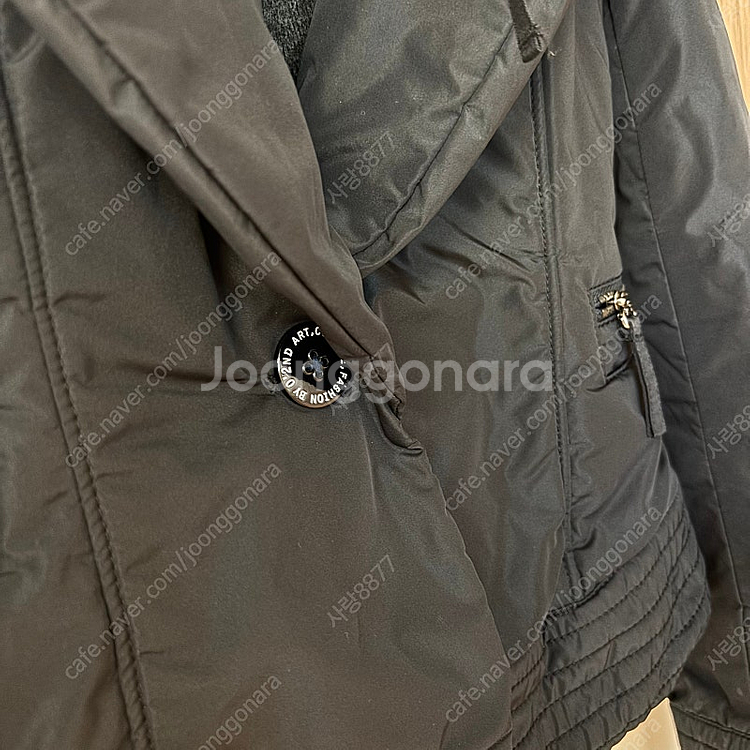 오즈세컨 리본 퍼프 러블리 점퍼 자켓 패딩 올드머니룩 ...--4