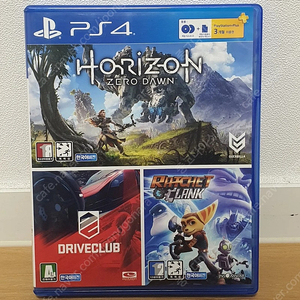 ps4 호라이즌제로던 + 드라이브클럽 합본