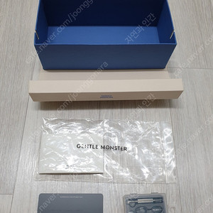젠틀몬스터 박스, 보증서, 부품키트