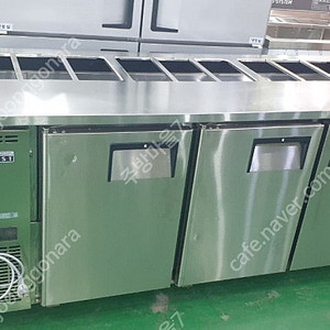 부성1800뒤줄받트반찬냉장고앞작업대 B180B-3RRRS-2판매합니다