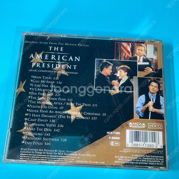 [중고음반/CD] 대통령의 연인 The American...--1