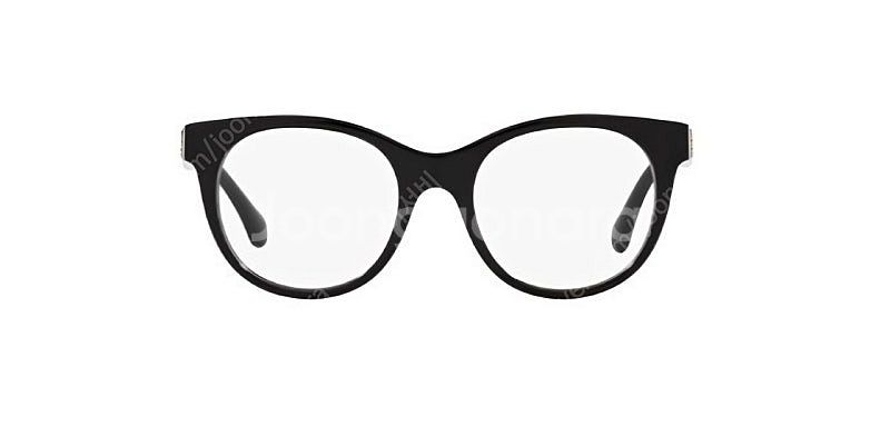 샤넬 로고 템플 오벌프레임 안경 CH3450--8