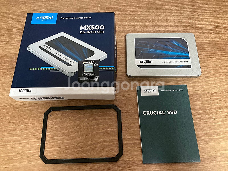 크루셜 Crucial MX500 1TB 풀박스 , 시게...--0