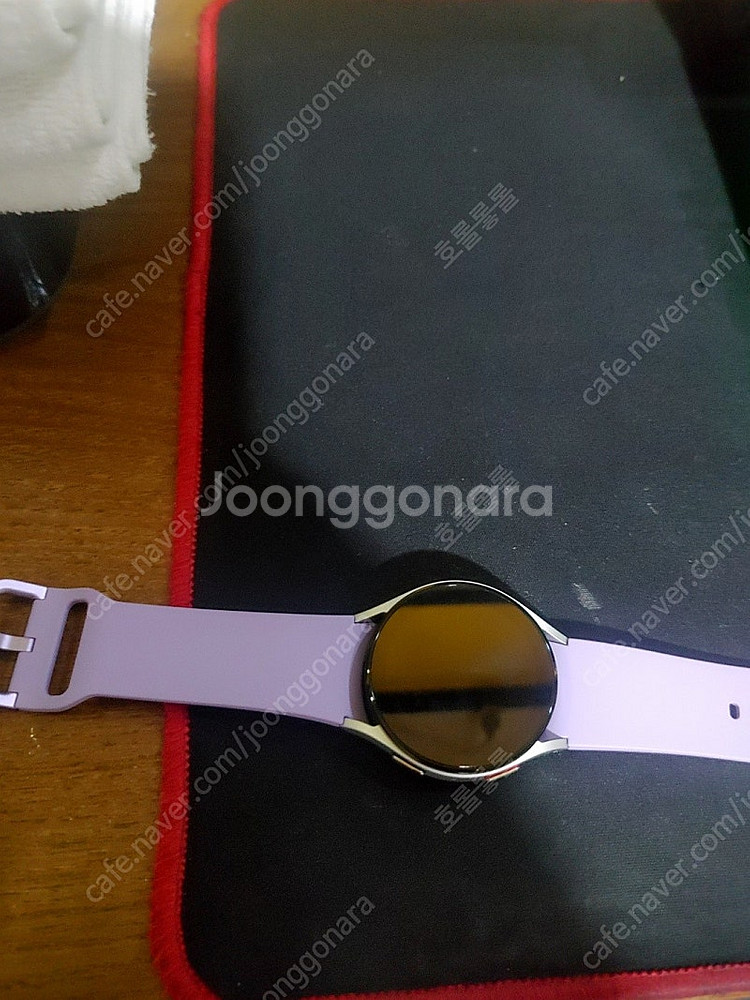 삼성 갤럭시 워치4 40mm 퍼플 색상입니다--0