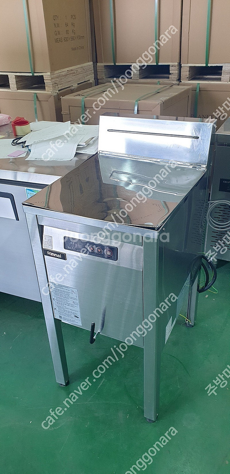 린나이전기튀김기RFA-227E판매합니다 단상7KW--0