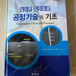 실리콘 집적회로 공정기술의 기초