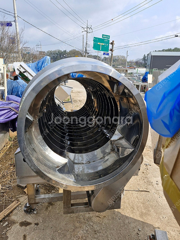 통돌이혼합기 김치혼합기 교반기 스텐무게만1.5톤 너무두...--1