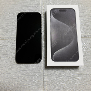 아이폰 15프로 256GB 티타늄 블랙