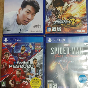 ps4 피파22 손흥민 kof14 pes2020 스파이더맨 마일스 모랄레스