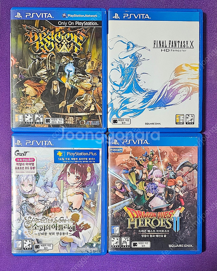 ps vita 비타 게임 판매하합니다 (일괄판매)--0