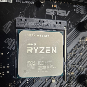AMD 라이젠 5600X + B550 + DDR4 8G x 2