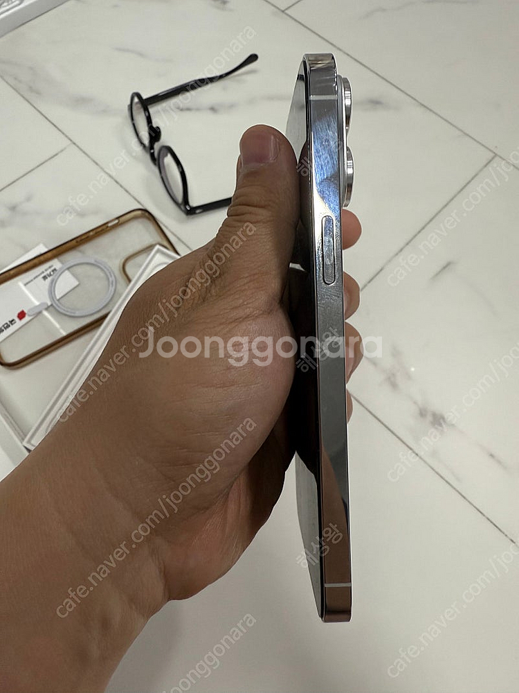 아이폰 14 프로 맥스 256기가 실버색상--2