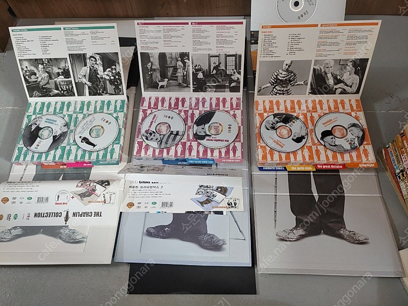 THE CHAPLlN COLLECTON 찰리 채플린 컬렉션 DVD 디비디 최상급--1