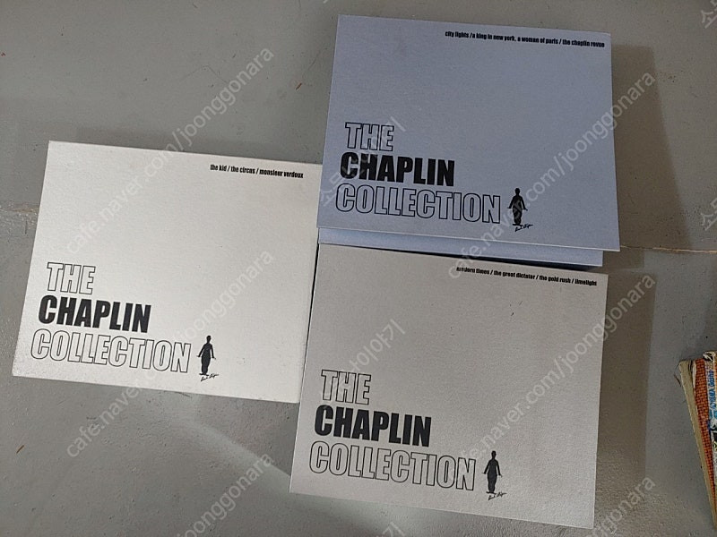 THE CHAPLlN COLLECTON 찰리 채플린 컬렉션 DVD 디비디 최상급--3