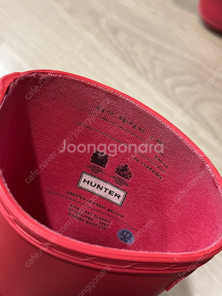 헌터 키즈레인부츠 핫핑40./ MSGM 키즈 레인부츠 ...--5