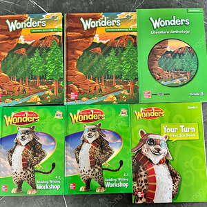 Wonders G4,G5 미교6권+Practice book3권 Wonder Skills Reading: advanced+master6권, 수퍼맘
