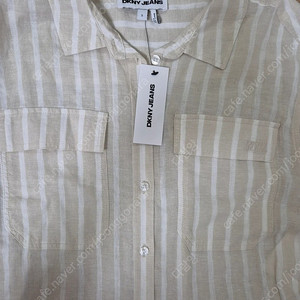 dkny 린넨 셔츠 새상품 s사이즈