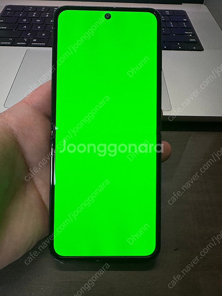갤럭시 z플립4 그래파이트 256g--6