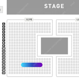 박지현 서울 콘서트 6/22 가구역 연석 돌출무대쪽 명당
