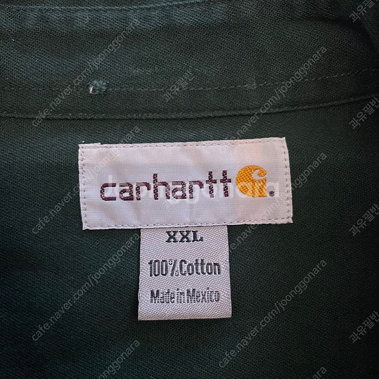 칼하트 오리지널 그린 반팔셔츠 XXL--3