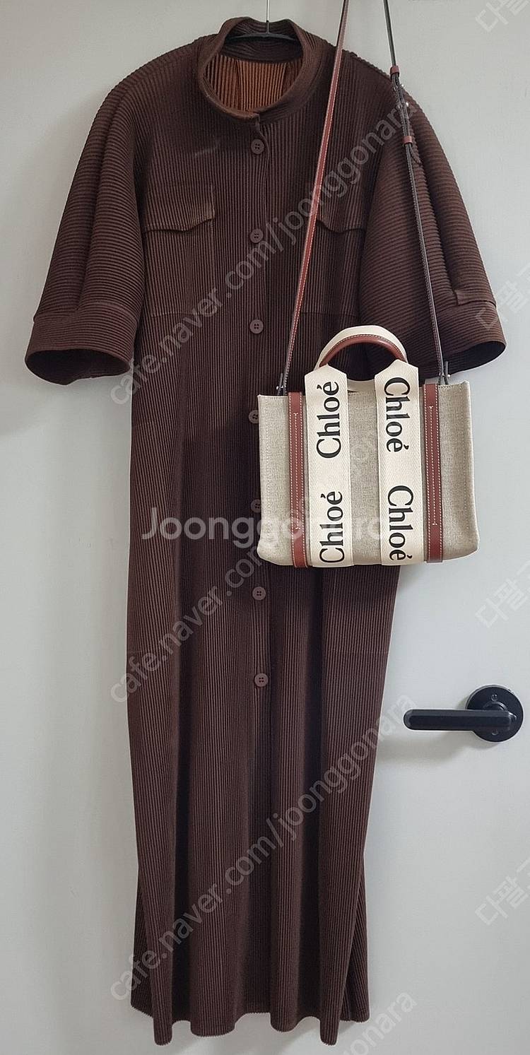 [제이드몽플리츠]쉐이드 카라 롱가디건 (딥브라운)--7