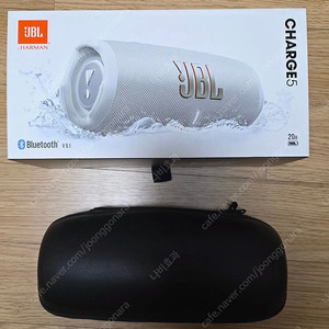 대구] JBL Charge5 블루투스 스피커 화이트