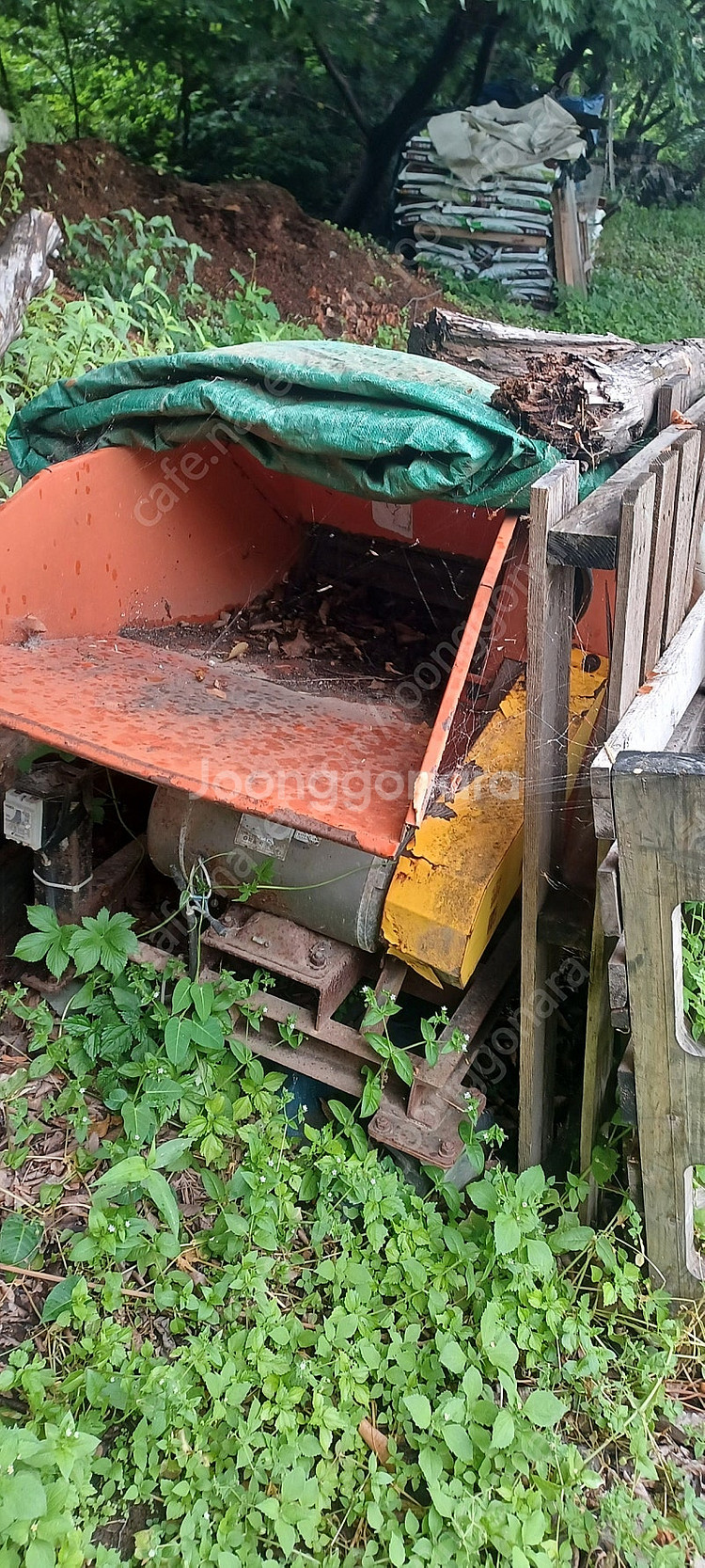 잔가지 파쇄기 나무--0