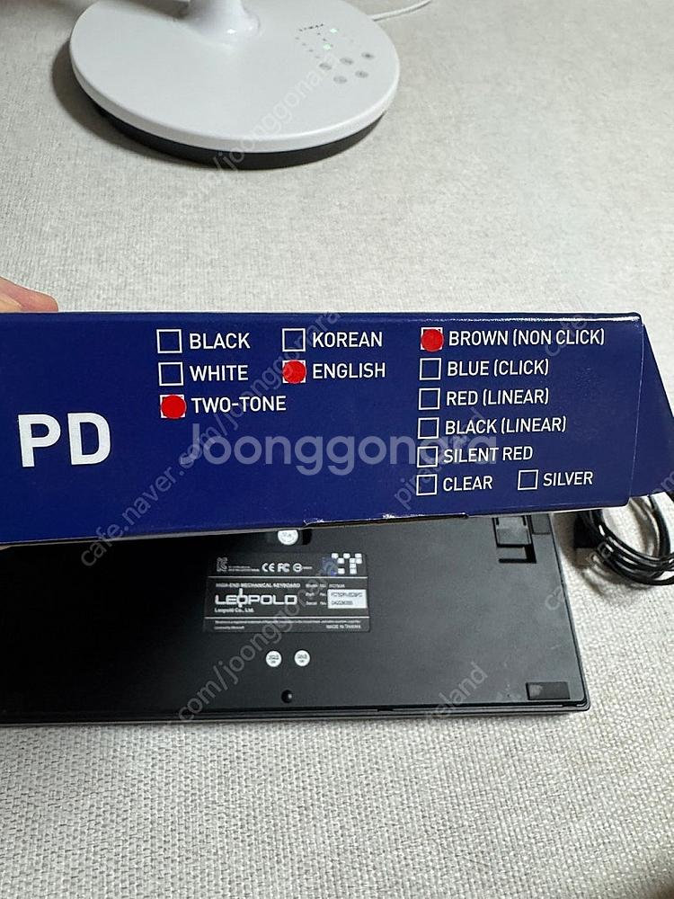 FC750R PD 영문 갈축 팝니다--4