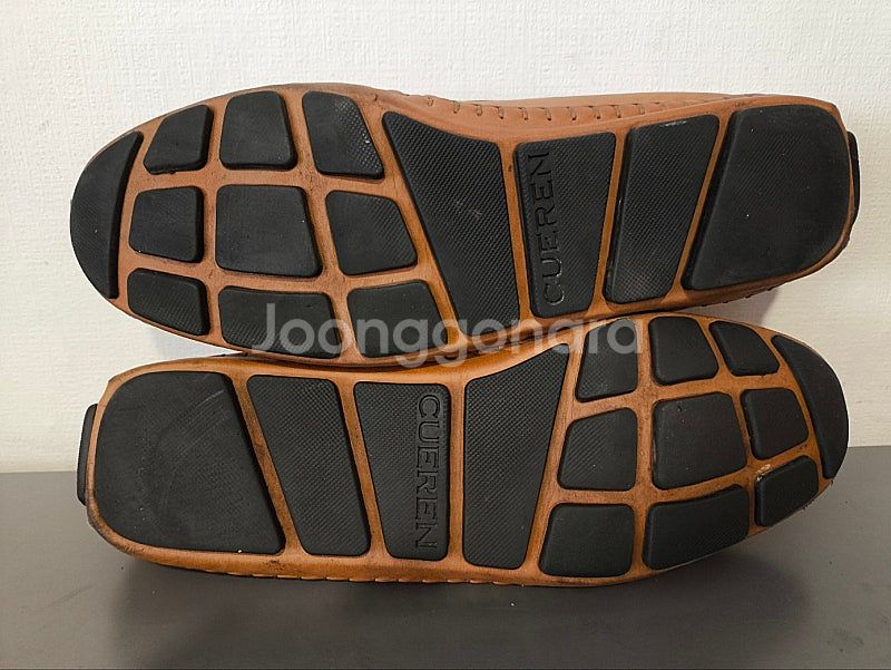 250mm 쿠에른 발편한 가죽 드라이빙슈즈--8