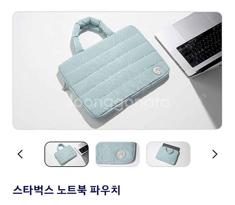 [새제품] 대한항공 스타벅스 한정판 노트북 가방 판매합...--0