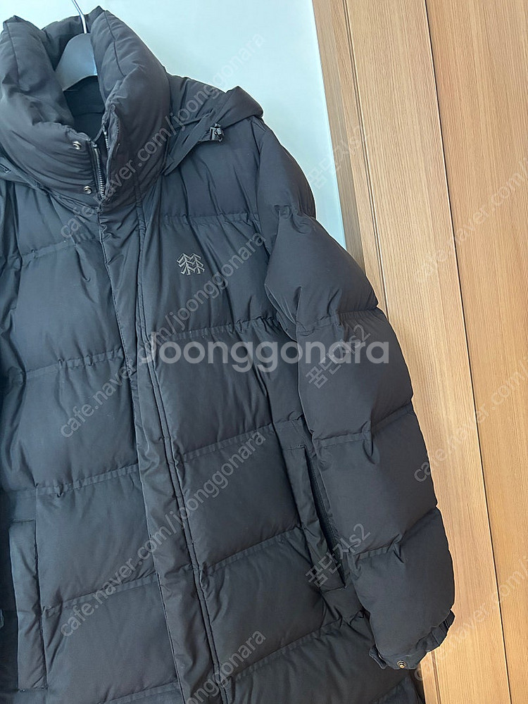 코오롱스포츠 블랙 롱패딩 거위털 구스다운 패딩 여성 9...--3