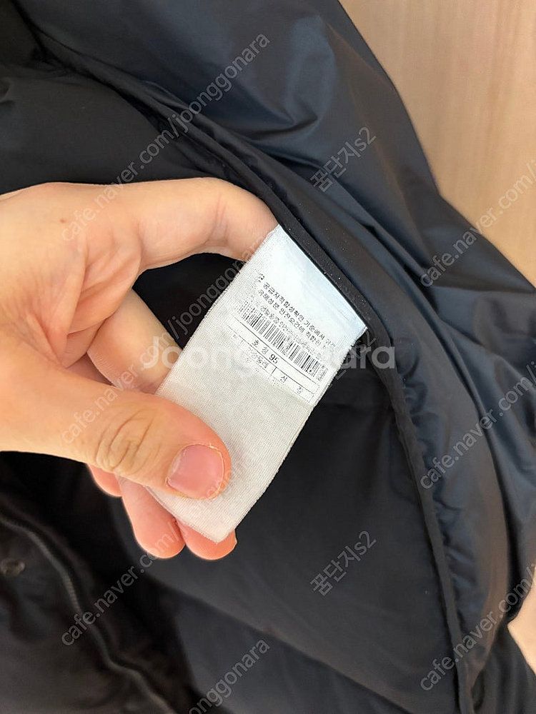 코오롱스포츠 블랙 롱패딩 거위털 구스다운 패딩 여성 9...--4