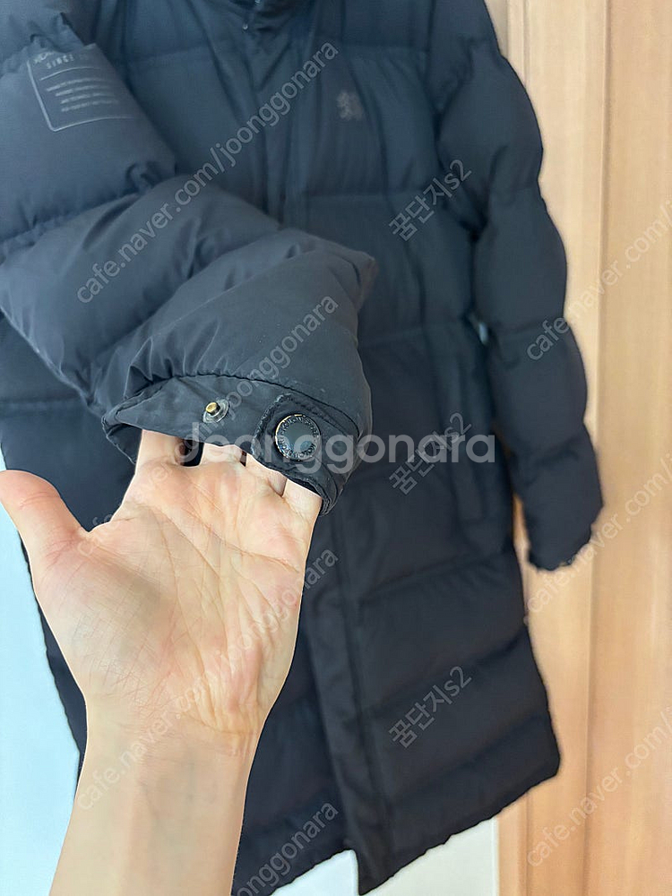 코오롱스포츠 블랙 롱패딩 거위털 구스다운 패딩 여성 9...--6