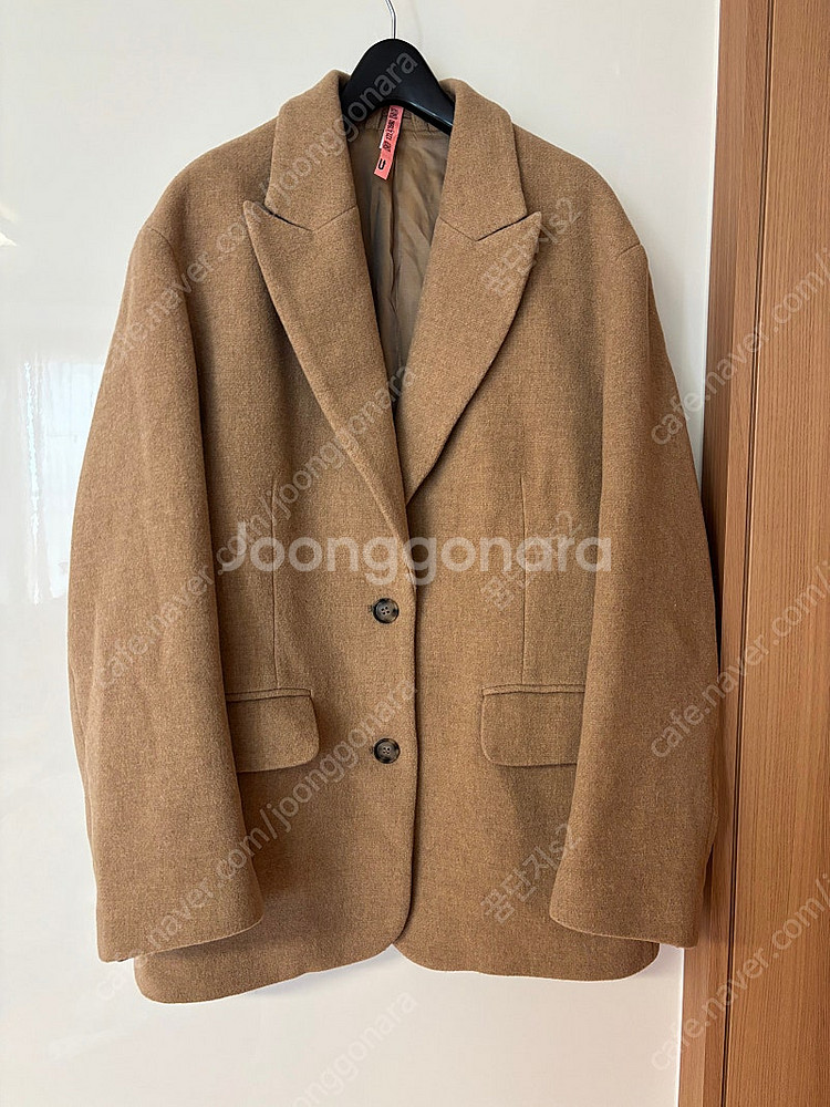 앤아더스토리즈 오버사이즈 울 자켓 블레이져 이태리 만테...--1