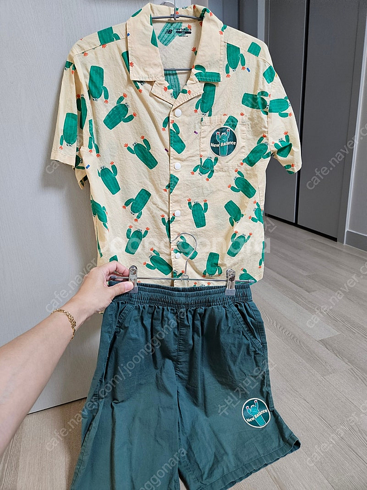 뉴발란스 키즈 반팔 상하복 150--0