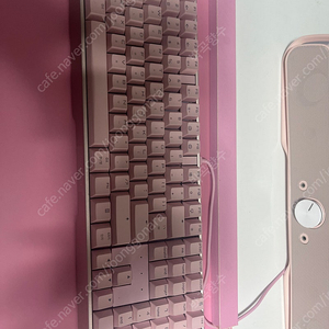 체리 MX 3.0S RGB 풀배열 사무용 기계식 키보드 핑크, 갈축