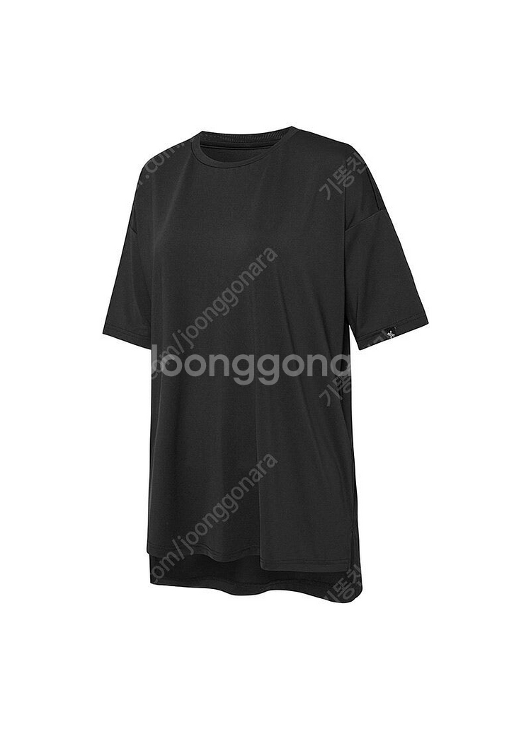 새상품)젝시믹스 필리퍼 오버핏 티셔츠 프리사이즈 블랙/...--0
