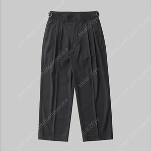 어나더오피스 24ss Santiago Slacks(Graphite)