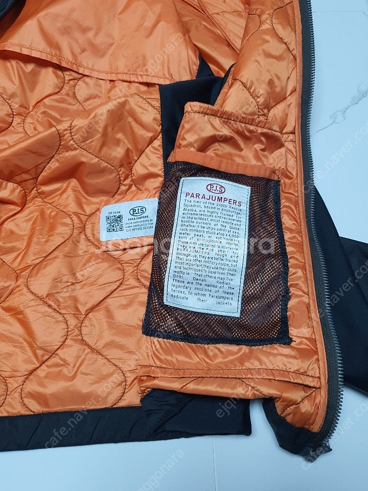 파라점퍼스 퀼팅 경량 패딩 자켓 블랙 M 95 판매합니...--5