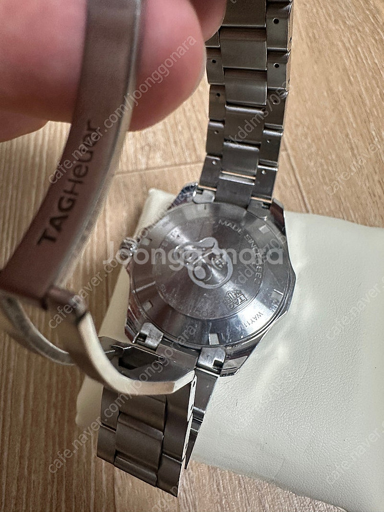 태그호이어 아쿠아레이서300 41mm 쿼츠--1