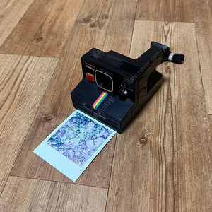 폴라로이드 필름 카메라 Polaroid TimeZero OneStep 무지개 600필름용