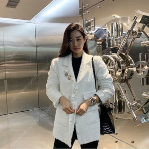고걸 자체제작 샤넬 트위드 롱자켓 새제품 11am
